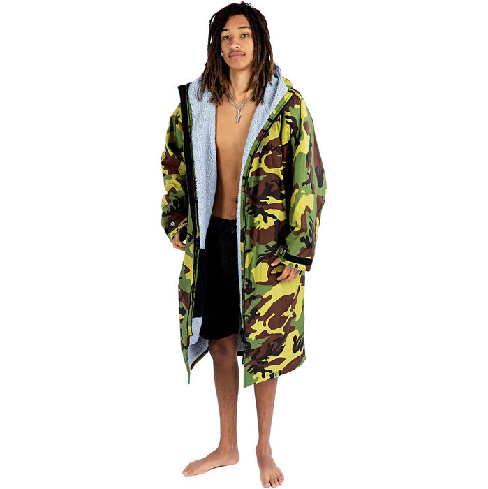 2024 Dryrobe Advance Cambiador De Manga Larga Robe V3 DALSV3 - Camo Grey